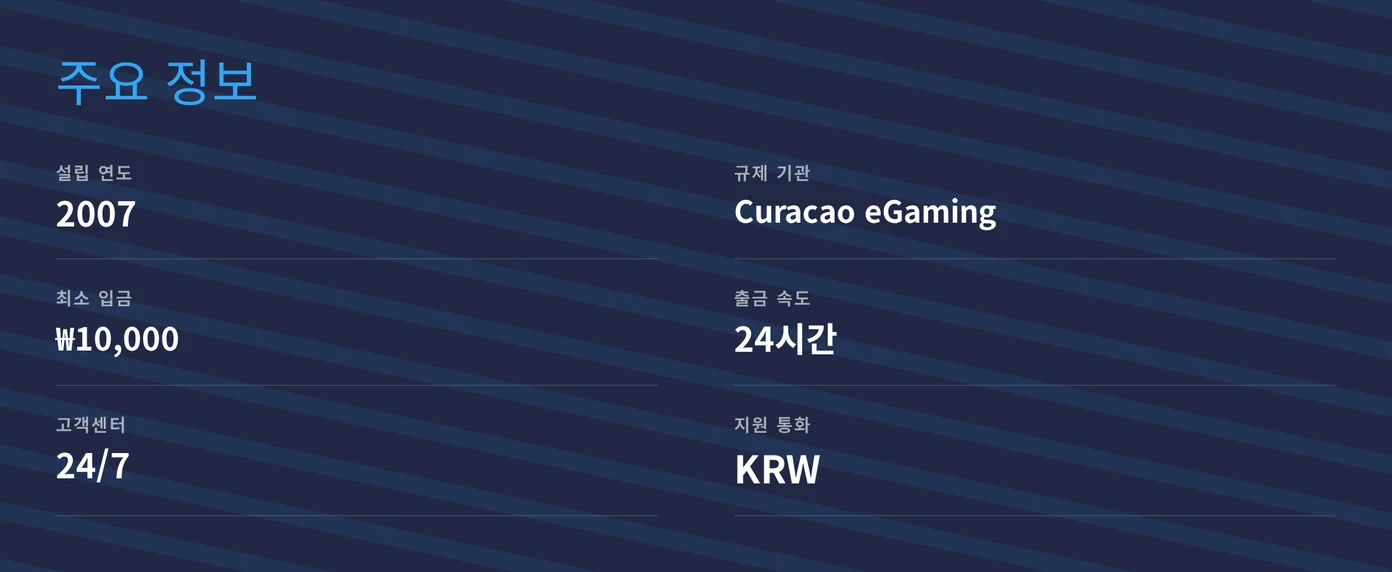 주요 정보 검토